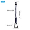 Unique Bargains Adjustable Camping Hiking Paracord Carabiner Braided Lanyards 2 Pcs 10" - 2 of 4
