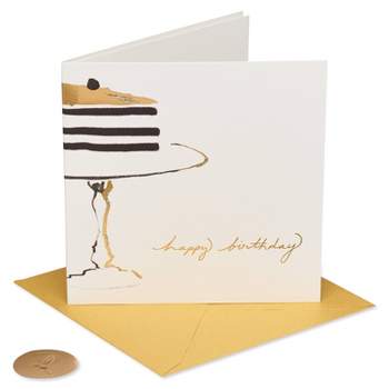 Happy Birthday Cake Print Card - PAPYRUS
