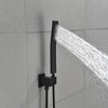 SEVOBAL Shower Faucets, Handheld Shower Head with Hose and Adjustable Bracket for Modern Bathroom Upgrade, Black, 11"*6.5"*3" - 2 of 4