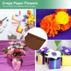 Unique Bargains Durable Soft Flexible Colorful Crepe Paper Variety of Colors 2 Pcs - 4 of 4