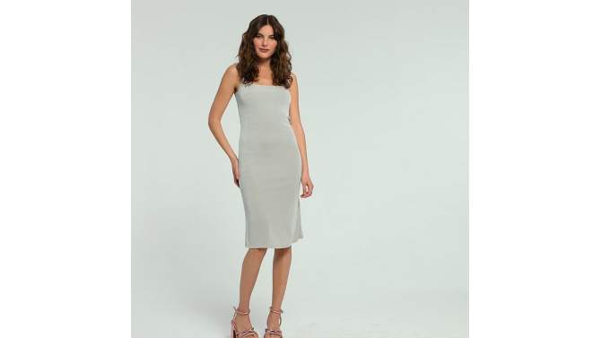 Women's Square Neck Midi Dress - Wild Fable™, 2 of 5, play video