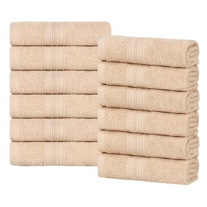 Eco-Friendly Sustainable Cotton Solid Lightweight Bathroom Set by Blue Nile Mills - 1 of 4