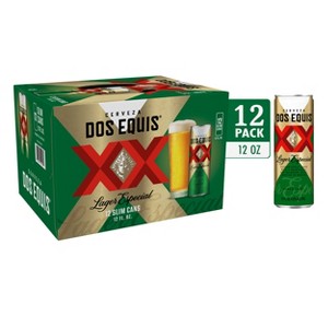 Dos Equis Mexican Lager Beer - 12pk/12 fl oz Cans - 1 of 4