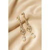 1920s Vintage Wedding Pearl Dangle Drop Earrings Art Deco Gatsby Earrings - 4 of 4
