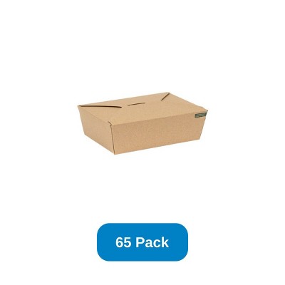 Inno-Pak 56 oz INNOBOX EDGE Compostable Kraft - Pack of 65