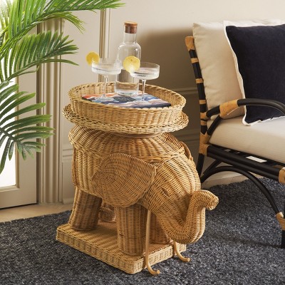 Safavieh Balford Elephant Storage Accent Table - Thumbnail 4