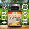 Turmeric Curcumin with BioPerine 2600mg with Ginger & Black Pepper Capsules - 60 Capsules;120 Capsules;180 capsules;240 Capsules - 4 of 4