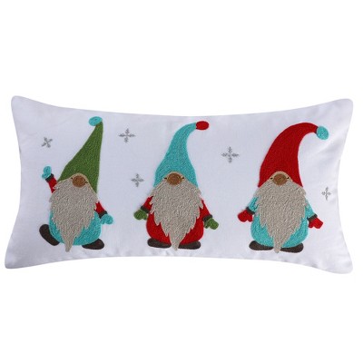 Let It Snow Holiday Decorative Pillow White - Levtex Home