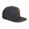 Pokemon Center Charizard Charcoal Flat-Bill Hat (One Size-Adult) - 3 of 4