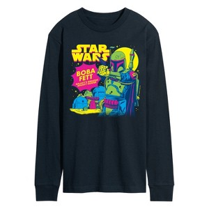 Men's - Star Wars - Boba Fett Bounty Hunter Long Sleeve Graphic T-Shirt - 1 of 3