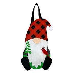 Winter Gnome Door Hanger 18" x 12" Briarwood Lane - 1 of 2