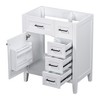 NicBex 29.5" Bathroom Storage Cabinet without Sink, Bathroom Vanity, 1 Spacious Cabinet Door and 3 Drawers for Bathroom - 3 of 4
