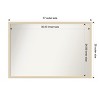 Amant Art Svelte Non-Beveled Wood Framed Wall Mirror - 4 of 4