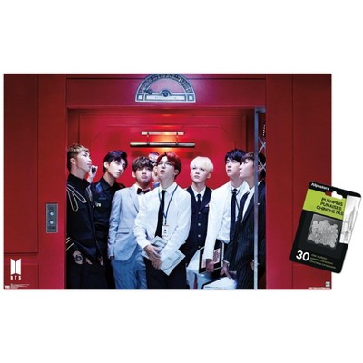 clear push pins bundle