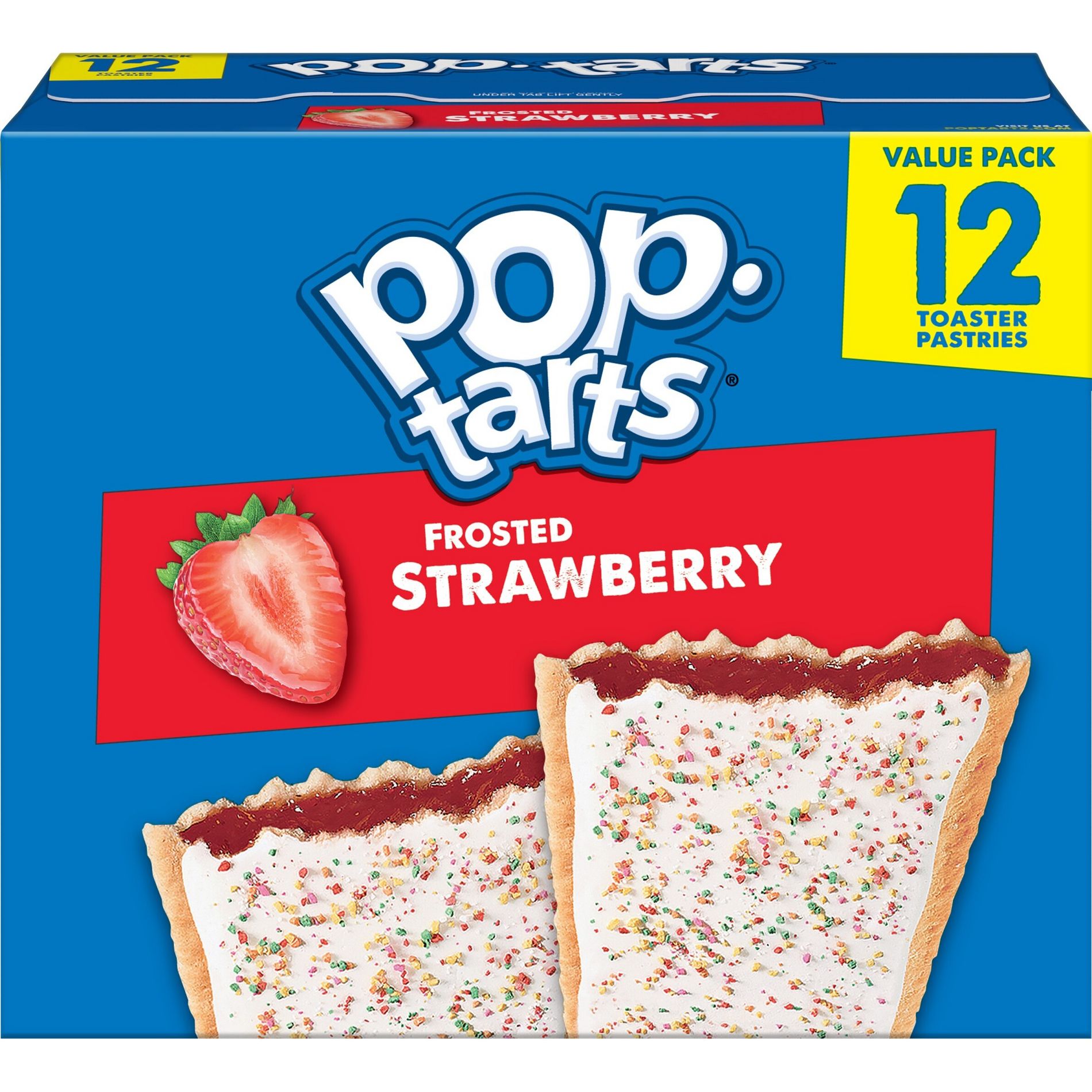 Pop-Tarts Frosted Strawberry Pastries - 12ct/20.3oz
