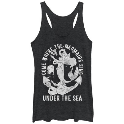 The Little Mermaid Womens Ursula Witch Racerback Tank Top 