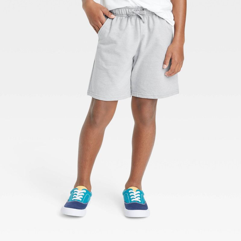 Boys' Pull-On 'At the Knee' Knit Shorts Cat & Jack™, 1 of 7