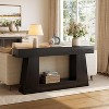 Lantine Farmhouse Console Table with Storage, Rustic Sofa Table for Entryway, Narrow Long Sofa Table Behind Couch for Living Room, Hallway - 3 of 4