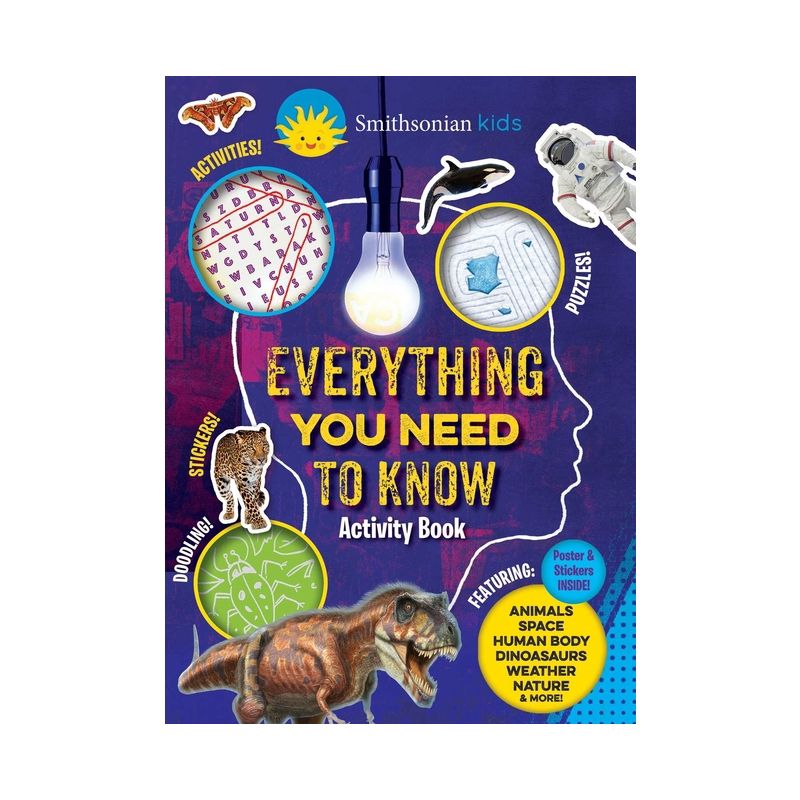Smithsonian Everything You Need to Know Activity Book - by  Editors of Silver Dolphin Books (Paperback), 1 of 5