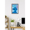 Trends International Disney Lilo & Stitch (2002) - Stitch Minimalist Profile Framed Wall Poster Prints - 2 of 4
