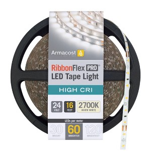 Armacost Lighting RibbonFlex Pro 24V White High CRI LED Tape Light 60 LED/m Cabinet Lights - 1 of 1