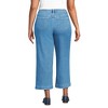 Lands' End Women's Denim High Rise Wide Leg Crop Jeans - 2 of 4