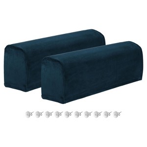 Unique Bargains Non-Slip Washable Couch Sofa Armchair Covers with Twist Pins - 1 of 4