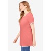Woman Within Plus Size Layered-Look Tee - 4 of 4