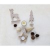Storied Home Candle Garden Kit with Bottle Brush Trees, Tealights, Pinecones and Wood Figures, Boxed Set of 13 - 3 of 4