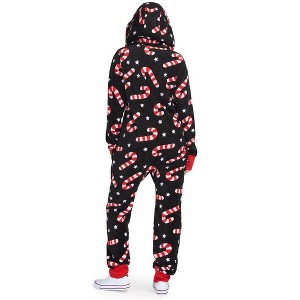 Tipsy Elves Candy Cane Christmas Lane Jumpsuits - 1 of 4