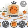 Big Dot of Happiness Nothin’ But Net - Basketball - Baby Shower or Birthday Party Decor and Confetti - Terrific Table Centerpiece Kit - Set of 30 - 2 of 4