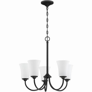 Craftmade Lighting 5 - Light Chandelier in  Flat Black - 1 of 2