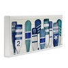 Stupell Industries Port Oars Nautical Blue Patterns Framed Giclee Art - 2 of 4