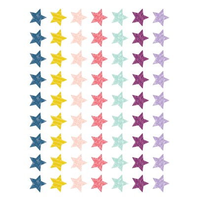 Teacher Created Resources Oh Happy Day Stars Mini Stickers, Pack of 377 (Pack of 10)