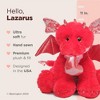 Bearington Lazarus The Love Dragon Valentine's Day Plush, 11 Inch Dragon Valentine's Stuffy - 2 of 4