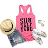 Simply Sage Market Women's Sun Salt Sand Graphic Racerback Tank - 2 of 2