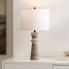 Colette 25.25" Travertine/Metal Table Lamp - Safavieh - 4 of 4