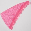 Anna-Kaci Lightweight Lace Floral Head Scarf Fringe Triangular Shawl Scarf Wrap Bandana for Women - 2 of 4