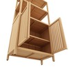 Ridstar 52 in. H Brown Bamboo Freestanding Bathroom Storage Cabinet with 2 Doors - 2 of 4