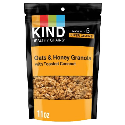 KIND Healthy Grains Oats & Honey Clusters - 11oz