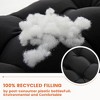 Patio Chair Cushion for Adirondack, High Back Tufted Rocking Chair Cushion, Outdoor Seat Cushion 48"x21"x4" inch,1Count - 3 of 4