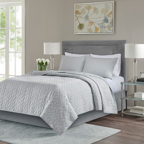 Gray Wiley Coverlet Set King California King Target