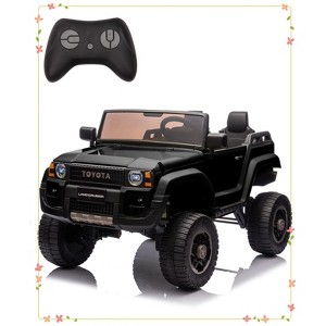Toyota Licensed 24V Kids Electric Ride-On Car w/Parent Remote Control, 4WD/2WD Switch - 1 of 4