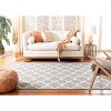 Dhurries DHU627 Hand Woven Area Rug  - Safavieh - 4 of 4