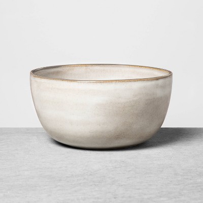 Stoneware Reactive Glaze Cereal Bowl Gray - Hearth & Hand™ with Magnolia