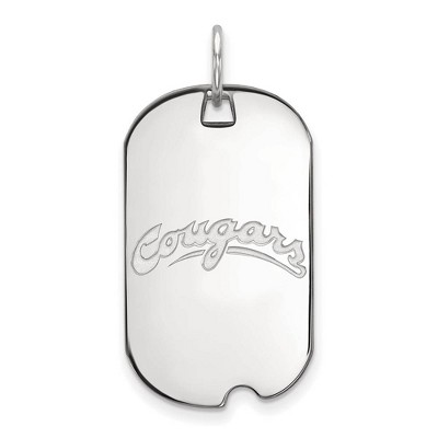 Black Bow Jewelry 14k White Gold Washington State Cougars NCAA Pendant