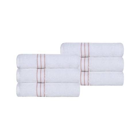 Premium Cotton 800 Gsm Heavyweight Plush Luxury 4 Piece Bathroom Towel Set,  Tea Rose Pink - Blue Nile Mills : Target