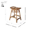 New Pacific Direct Damara Rattan Counter Stool - 4 of 4