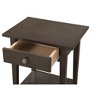 Passion Furniture Dalton 1-Drawer Nightstand (28 in. H x 18 in. W x 14 in. D) - 3 of 4