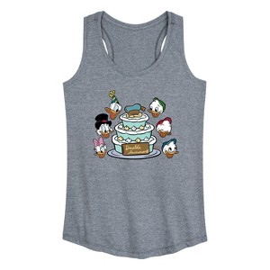 Women's - Disney - Cake Heads Graphic Racerback Tank - 1 of 4